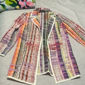 COPY - Carlisle collection brand multi color jacket size 4